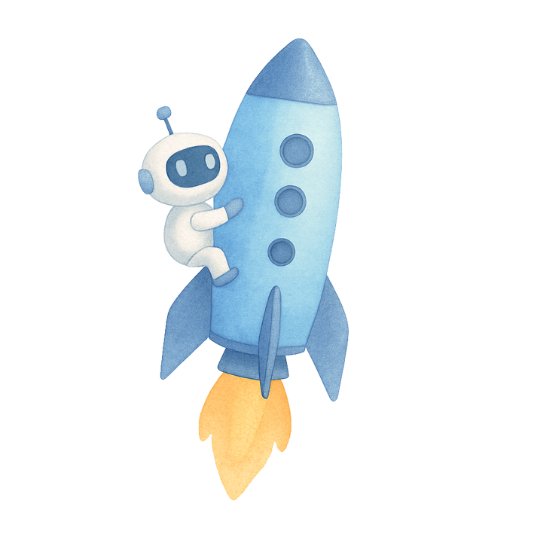 AI Launchpad with bot-min (Transparent)